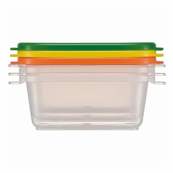 Skater Miffy Sealed Food Storage Container 300mlx3