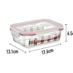 Skater Miffy Strawberry Glass Container 650ml