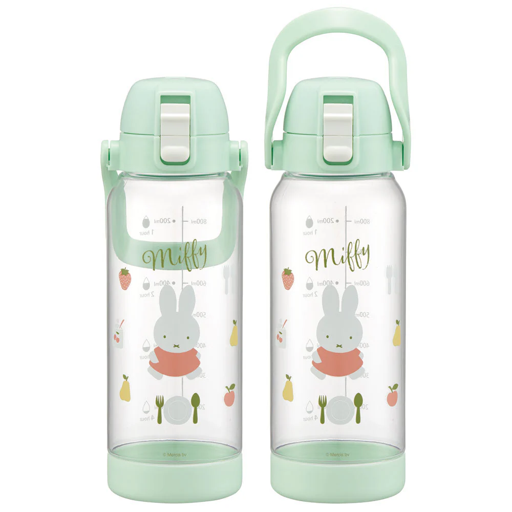 Skater Miffy Time Marker One-Touch Water Bottle 1L