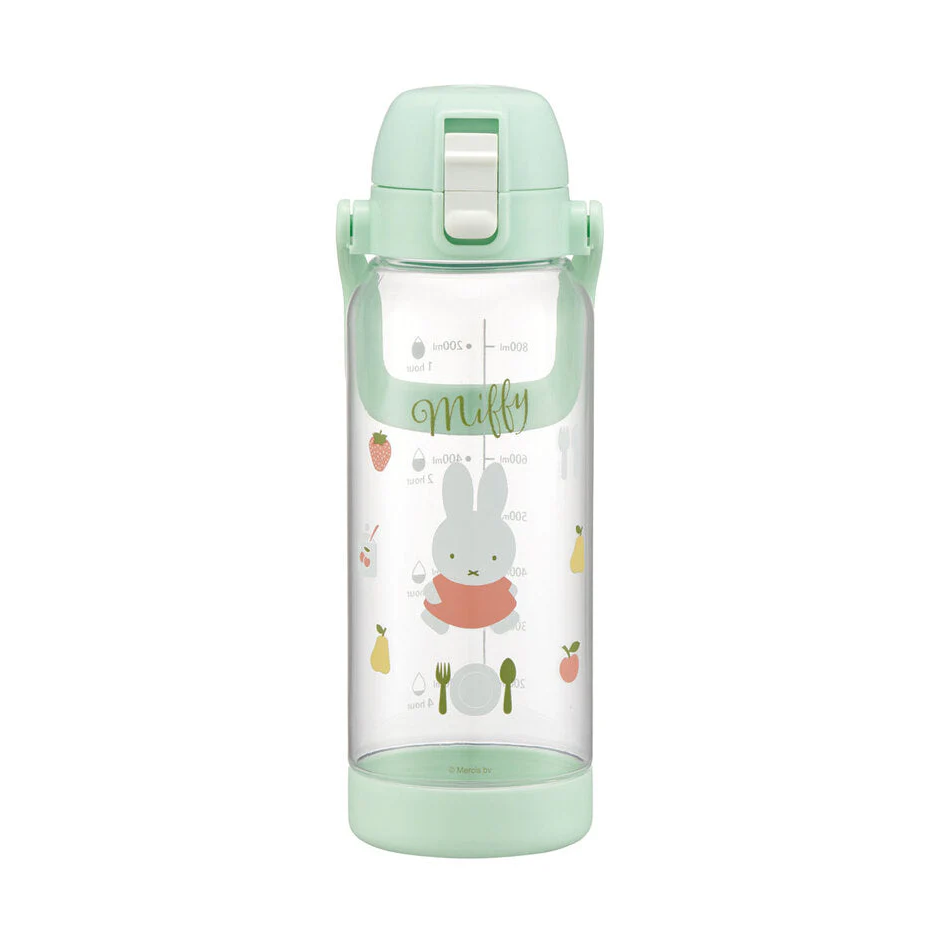 Skater Miffy Time Marker One-Touch Water Bottle 1L