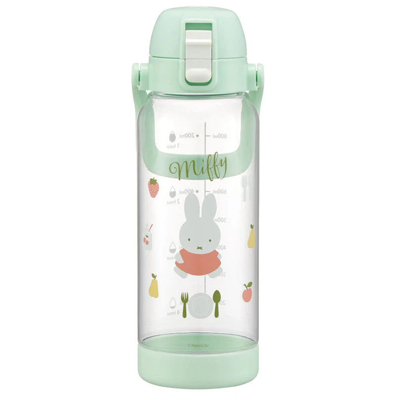 Skater Miffy Time Marker One-Touch Water Bottle 1L