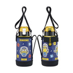 Skater Minion Insulated Drink Bottle W/Cover 600ml