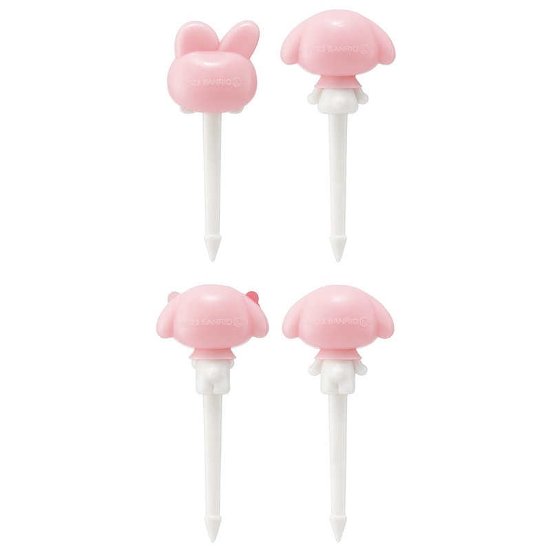 Skater My Melody Food Pick 4pcs