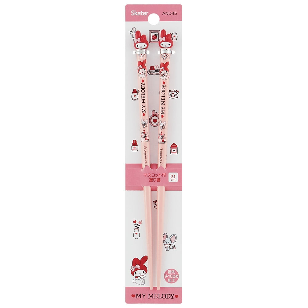 Skater My Melody Mascot Chopstick 21cm