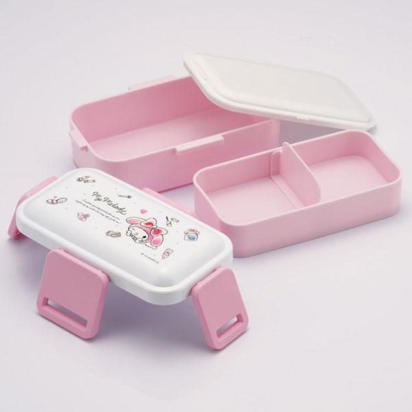 Skater My Melody Watercolour Cosmetics 2 Tier Lunch Box 600ml