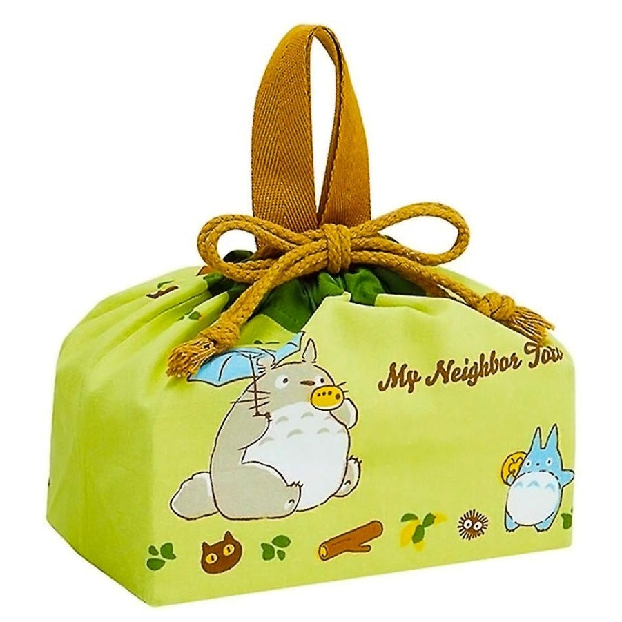 Skater My Neighbour Totoro Cat Bus Lunch Drawstring Bag