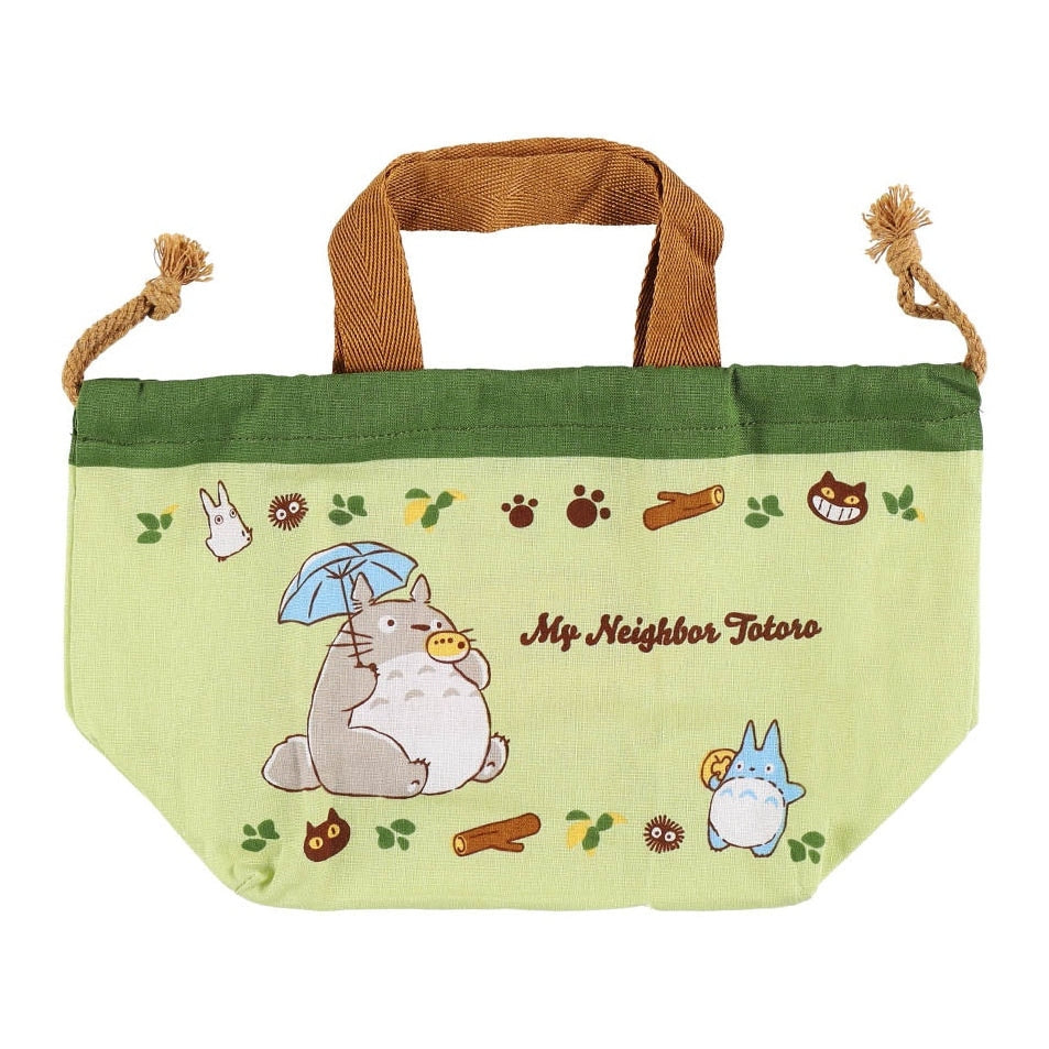 Skater My Neighbour Totoro Cat Bus Lunch Drawstring Bag