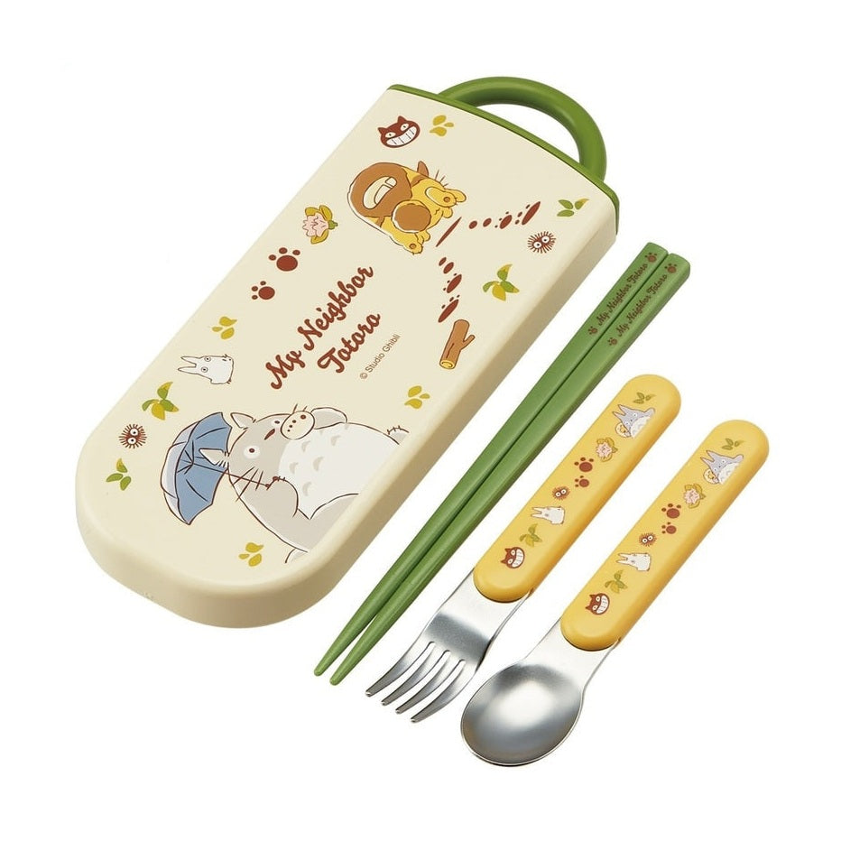 Skater My Neighbour Totoro Catbus Cutlery Trio Set