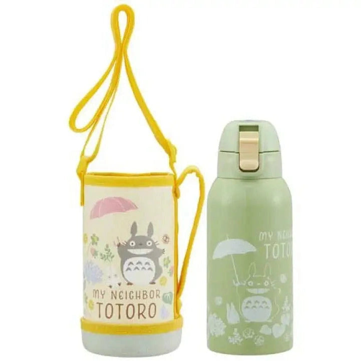 Skater My Neighbour Totoro Insulated Drink Bottle w/Cover 600ml