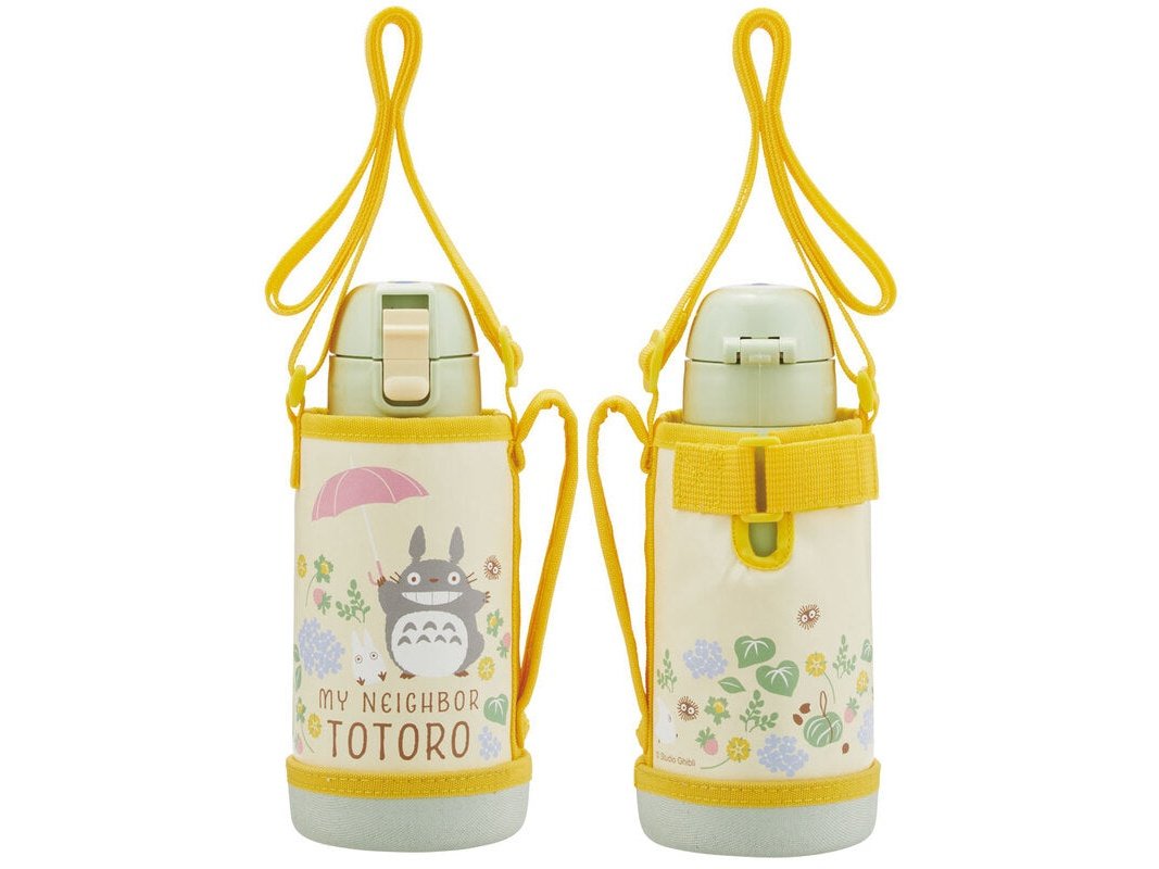 Skater My Neighbour Totoro Insulated Drink Bottle w/Cover 600ml