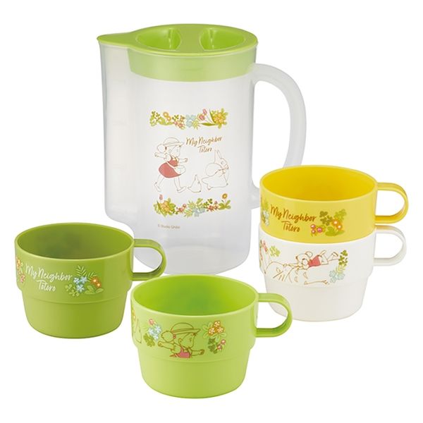 Skater My Neighbour Totoro Pitcher Jug and 4 Cup Set