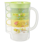 Skater My Neighbour Totoro Pitcher Jug and 4 Cup Set