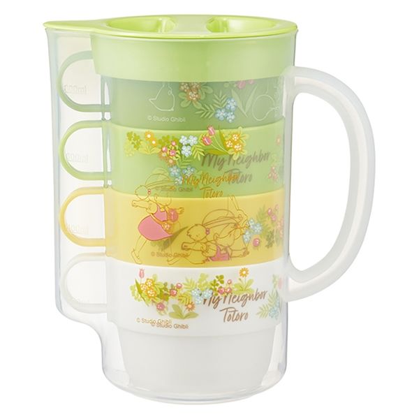 Skater My Neighbour Totoro Pitcher Jug and 4 Cup Set