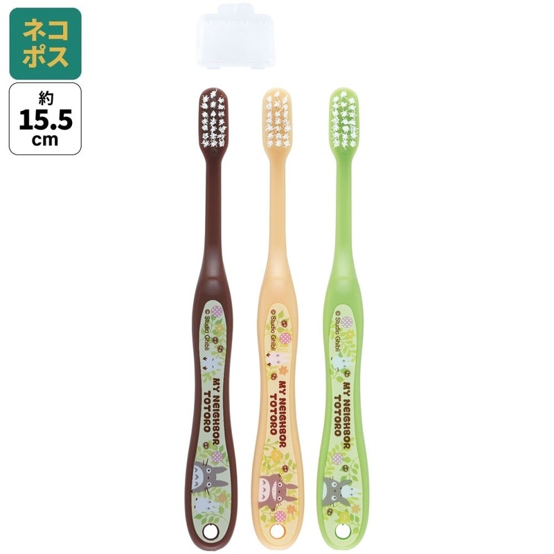 Skater My Neighbour Totoro Plants Toothbrush 6-12 years 3P