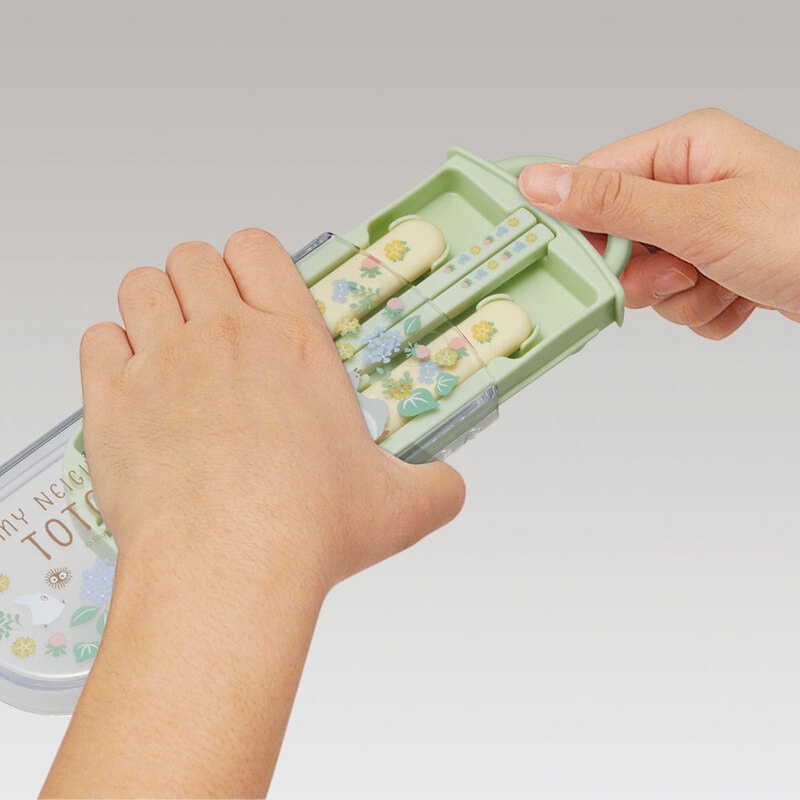 Skater My Neighbour Totoro Walk Trio Cutlery Set