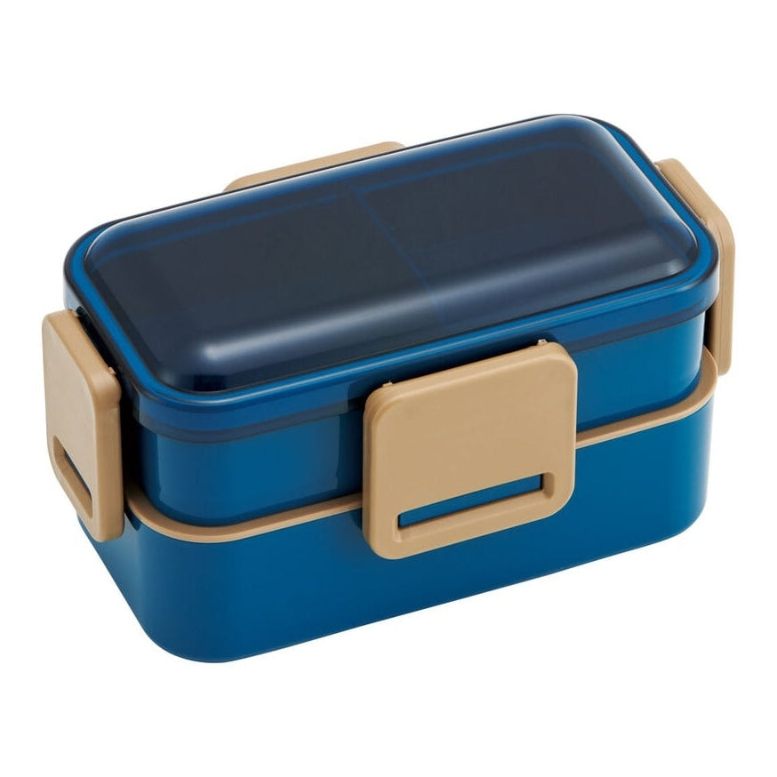 Skater Ocean Blue 2 Tier Lunch Box 600ml