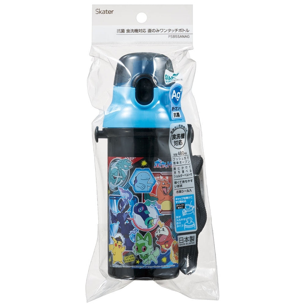 Skater Pokemon 24 One Touch Drink Bottle 480ml