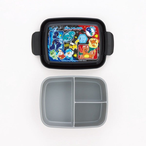 Skater Pokemon 24 Three-Partition Bento Box 840ml