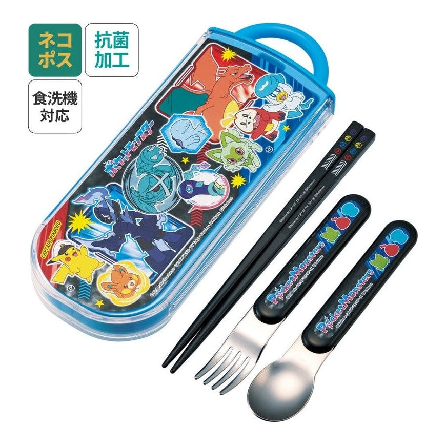 Skater Pokemon 24 Trio Cutlery Set