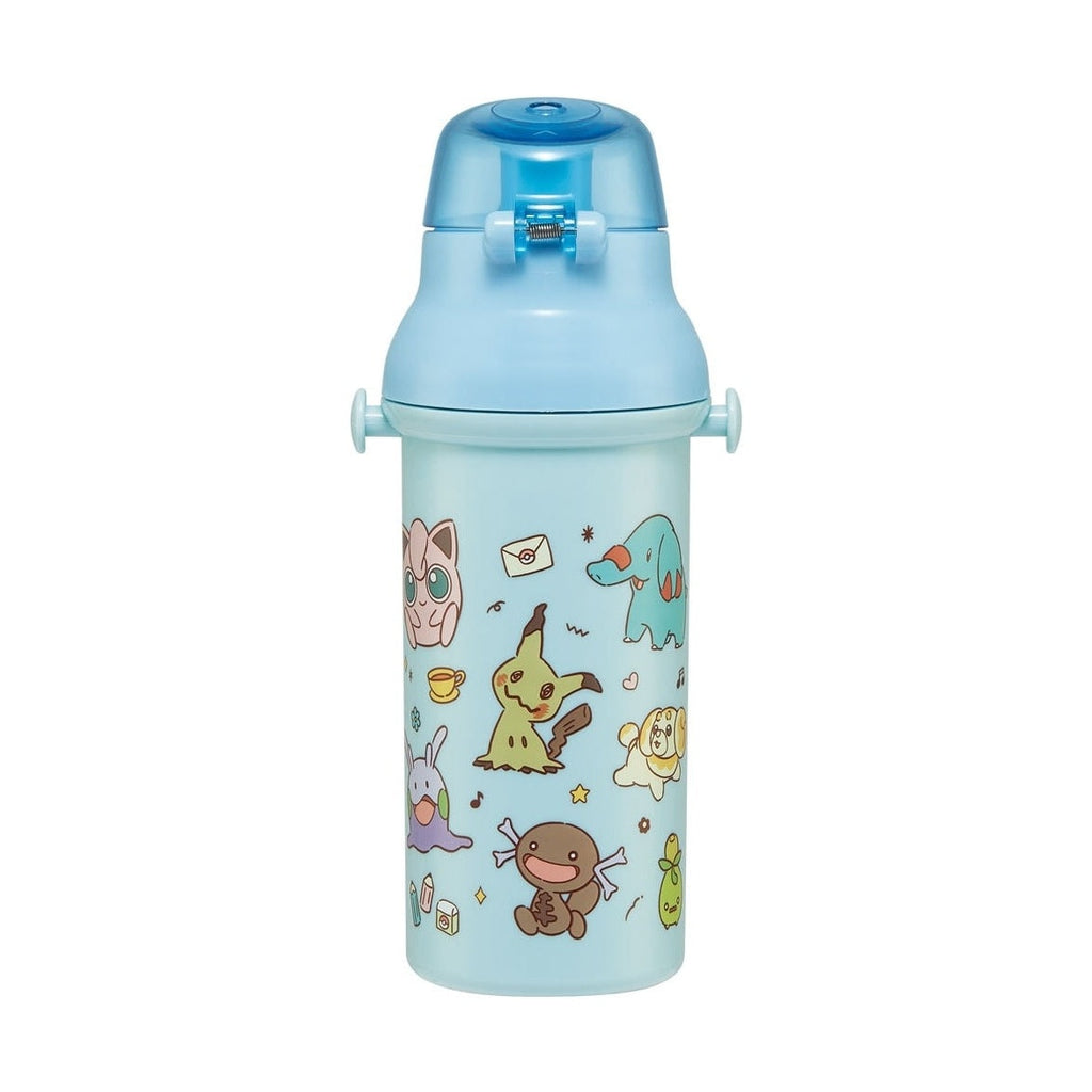 Skater Pokemon Joyful Day Series One Touch Drink Bottle 480ml