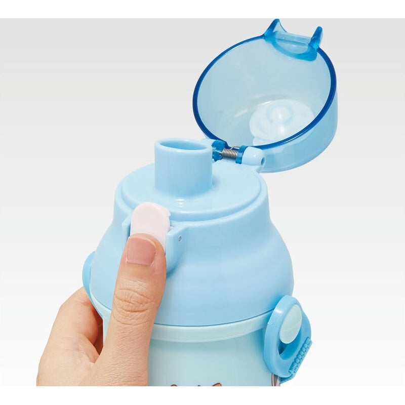 Skater Pokemon Joyful Day Series One Touch Drink Bottle 480ml