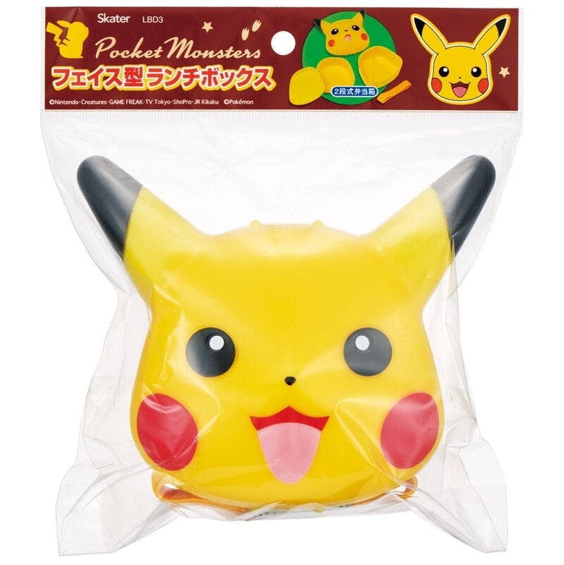 Skater Pokemon Pikachu Face Bento Box 270ml