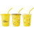 Skater Pokemon Pikachu Tumbler Set with Straws 320ml