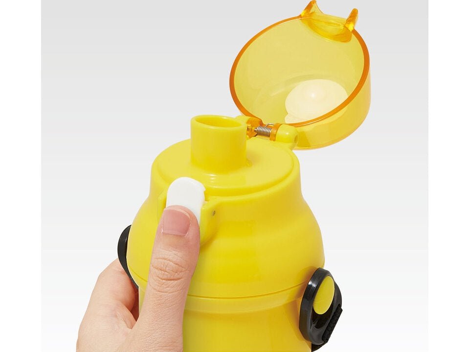 Skater Pokemon Pikachu Yellow One Touch Drink Bottle 480ml