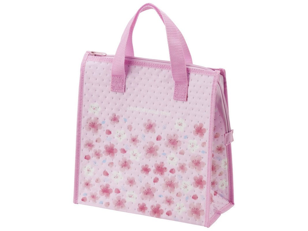 Skater Sakura Blossom Insulated Tote Lunch Bag