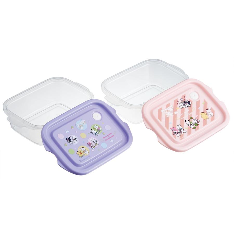 Skater Sanrio x Overaction Rabbit Sealed Container 2pcs Set 500mlx2
