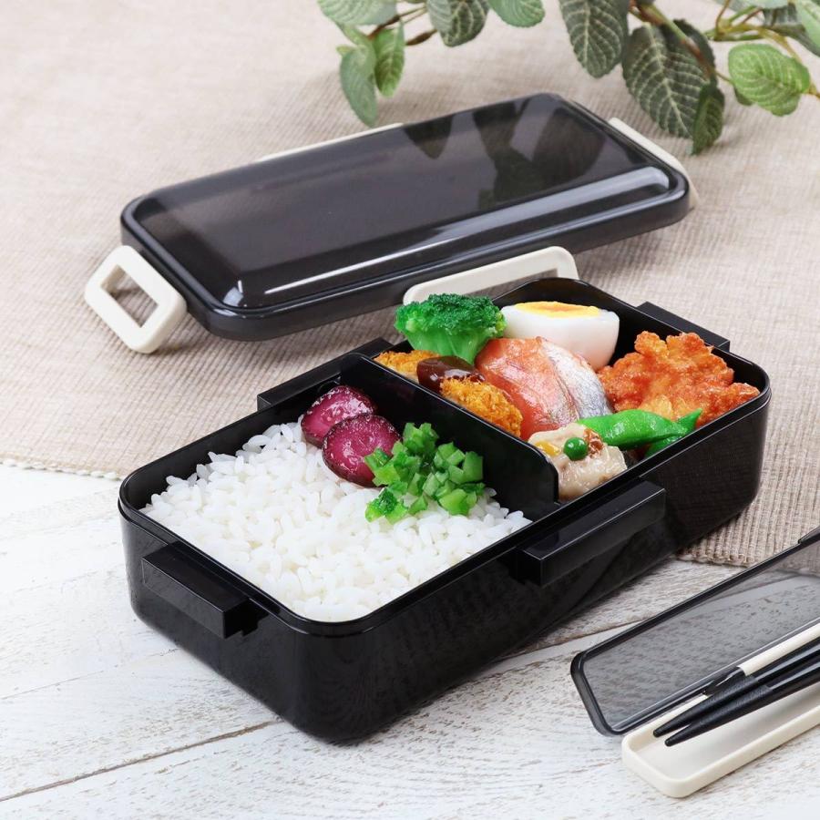 Skater Simple 4-Point Lock Bento Box 830ml