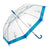 Skater Snoopy Rainy Blue Vinyl Umbrella 60cm