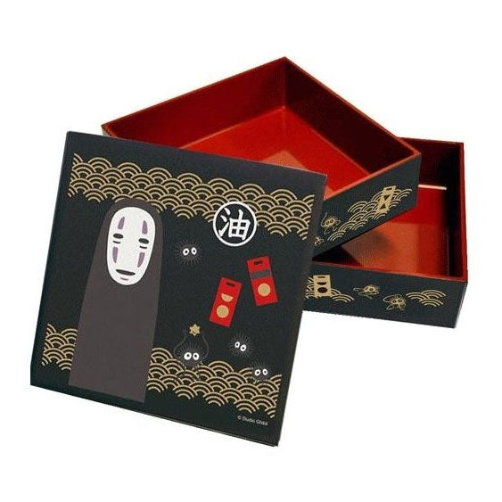 Skater Spirited Away Kaonashi Two-Tier Lacquer Bento Box