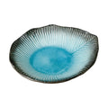Sky Blue Leaf Small Plate 17.5D