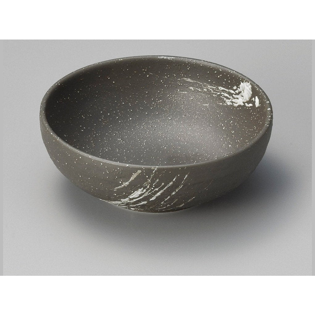 Snowstorm Grain Shallow Bowl 17D