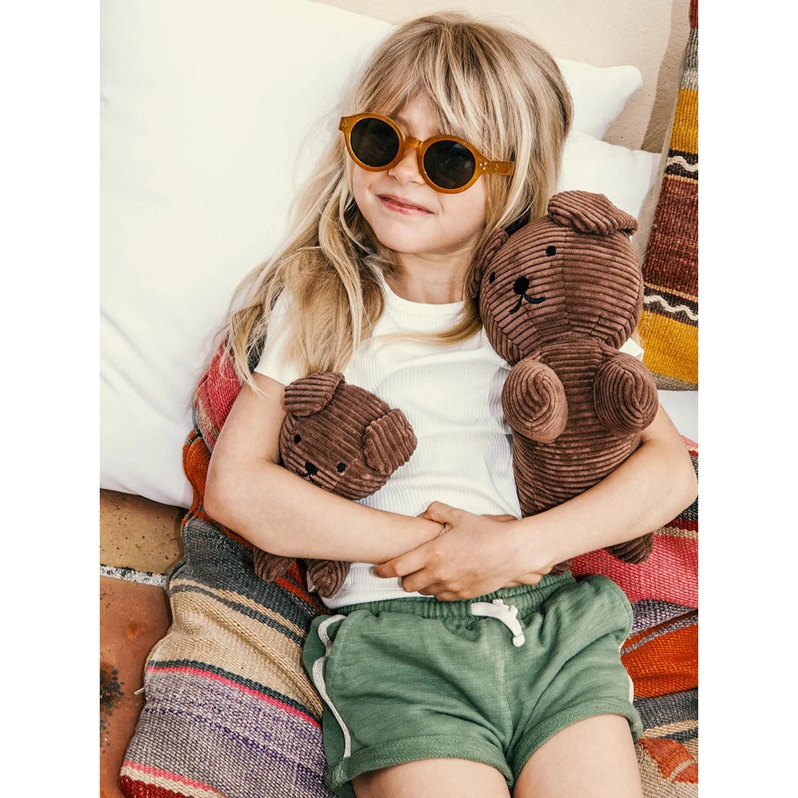 Snuffy ECO Corduroy Brown - 21 cm - 8"