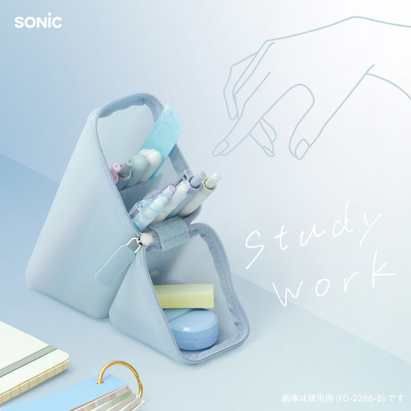 Sonic Kakusta Portable Silicone Pen Stand - Sheer