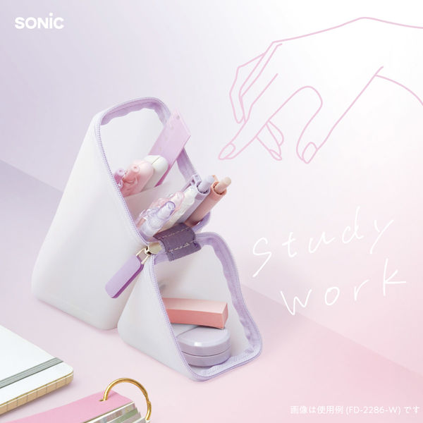 Sonic Kakusta Portable Silicone Pen Stand - Sheer