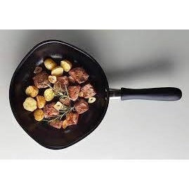 Sori Yanagi Magma Plate Iron Frying Pan with Lid 25cm
