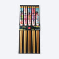 Sun Maiko Natural Bamboo Chopsticks 22.5cm 5P