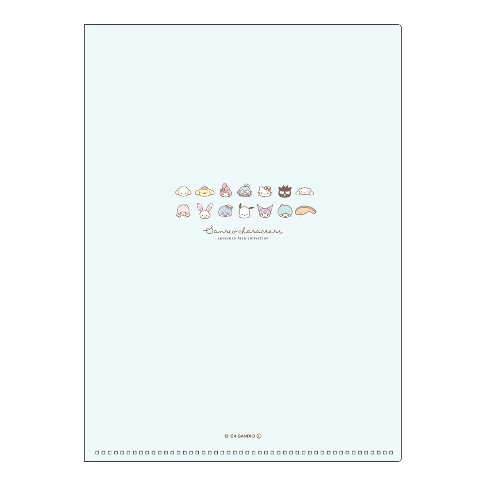 T's Factory 5-Index Clear File Sleeve - Face Collection