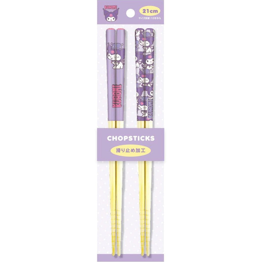 T's Factory Kuromi Chopstick Pair Set 21cm