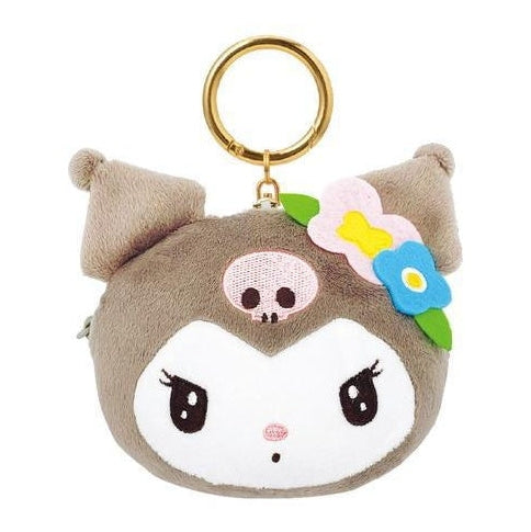 T&#39;s Factory Kuromi Retro Pop Mascot Pouch Keychain