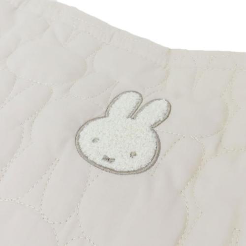 T's Factory Miffy Ivory Quilted Storage Basket