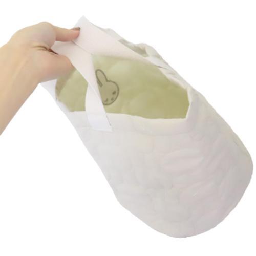 T's Factory Miffy Ivory Quilted Storage Basket