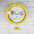 T's Factory Miffy Shooting Star Pendulum Wall Clock