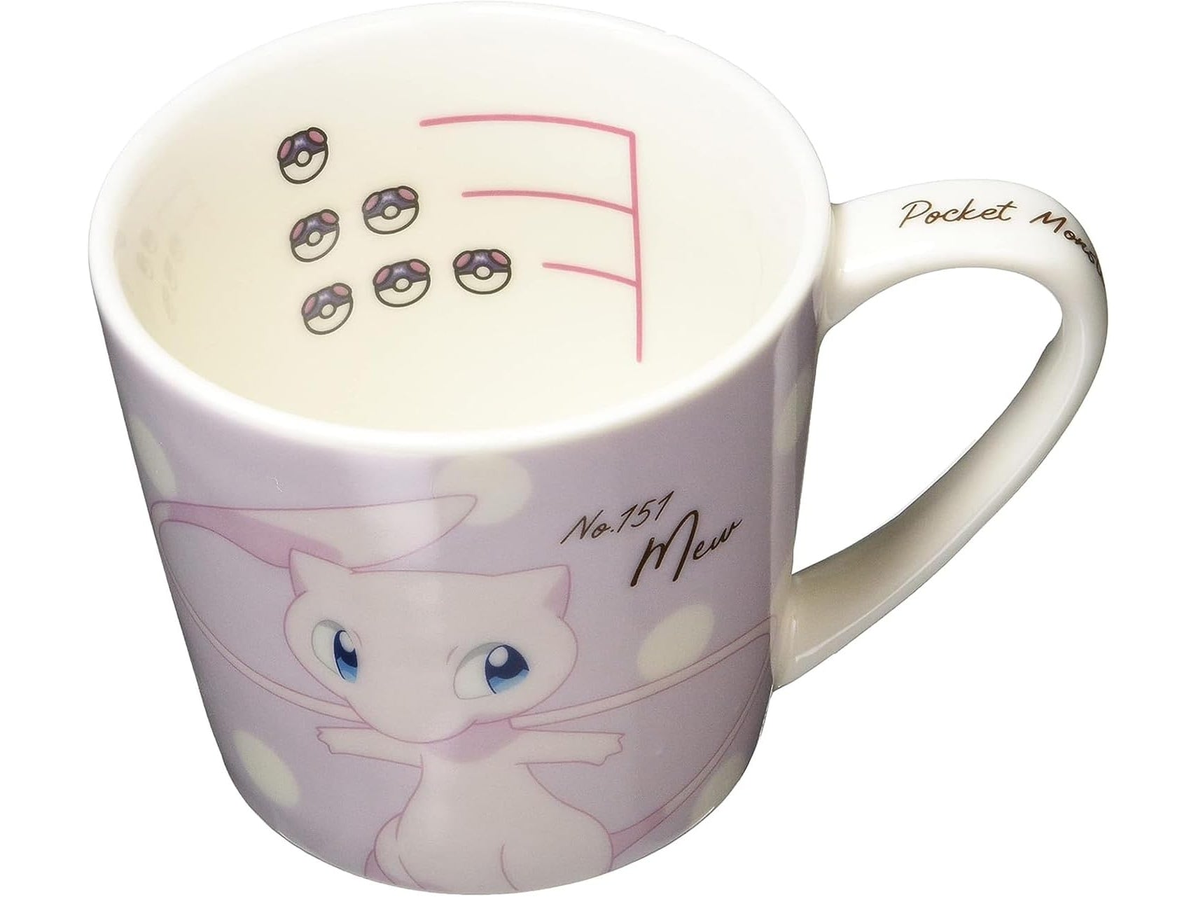 T's Factory Pokemon Mew Measure Mug 220ml