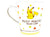 T's Factory Pokemon Pikachu & Eevee Message Mug 200ml