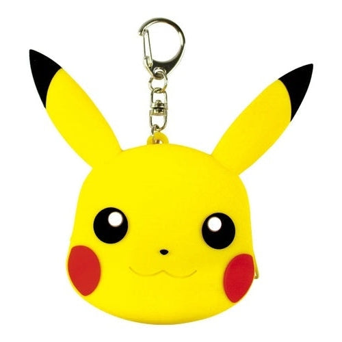 T&#39;s Factory Pokemon Pikachu Mini Silicone Pouch Key Chain