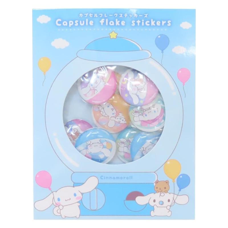 T's Factory Sanrio Capsule Flake Stickers - Cinnamonroll